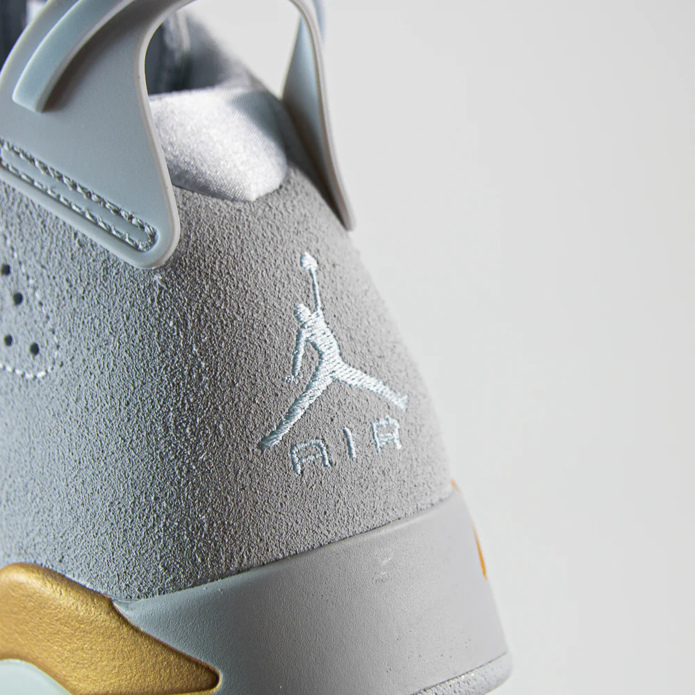 Wmns Air Jordan 6 Retro (Pure Platinum/Glacier Blue) - Image 8