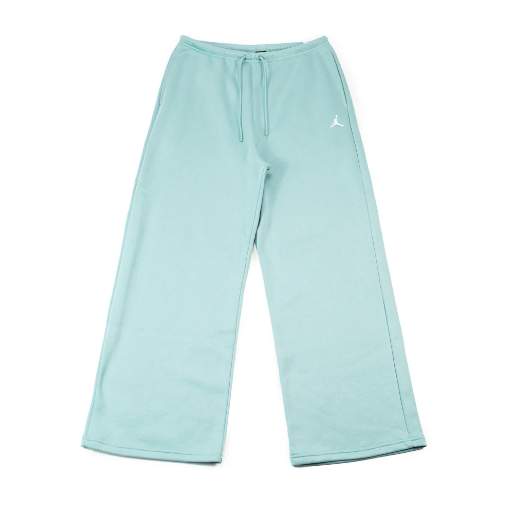 Womens Brooklyn Fleece Open-Hem Pants (Cannon/White)